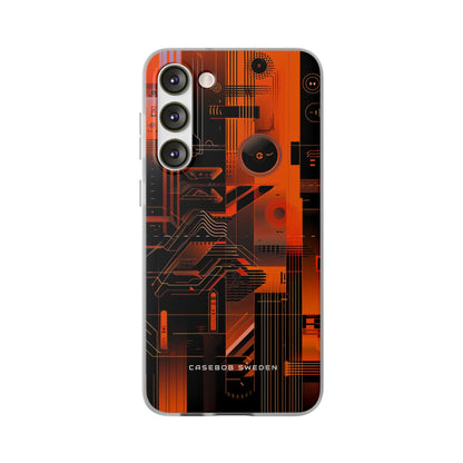 Gradient Circuitburst Samsung S23 - Flexi Phone Case