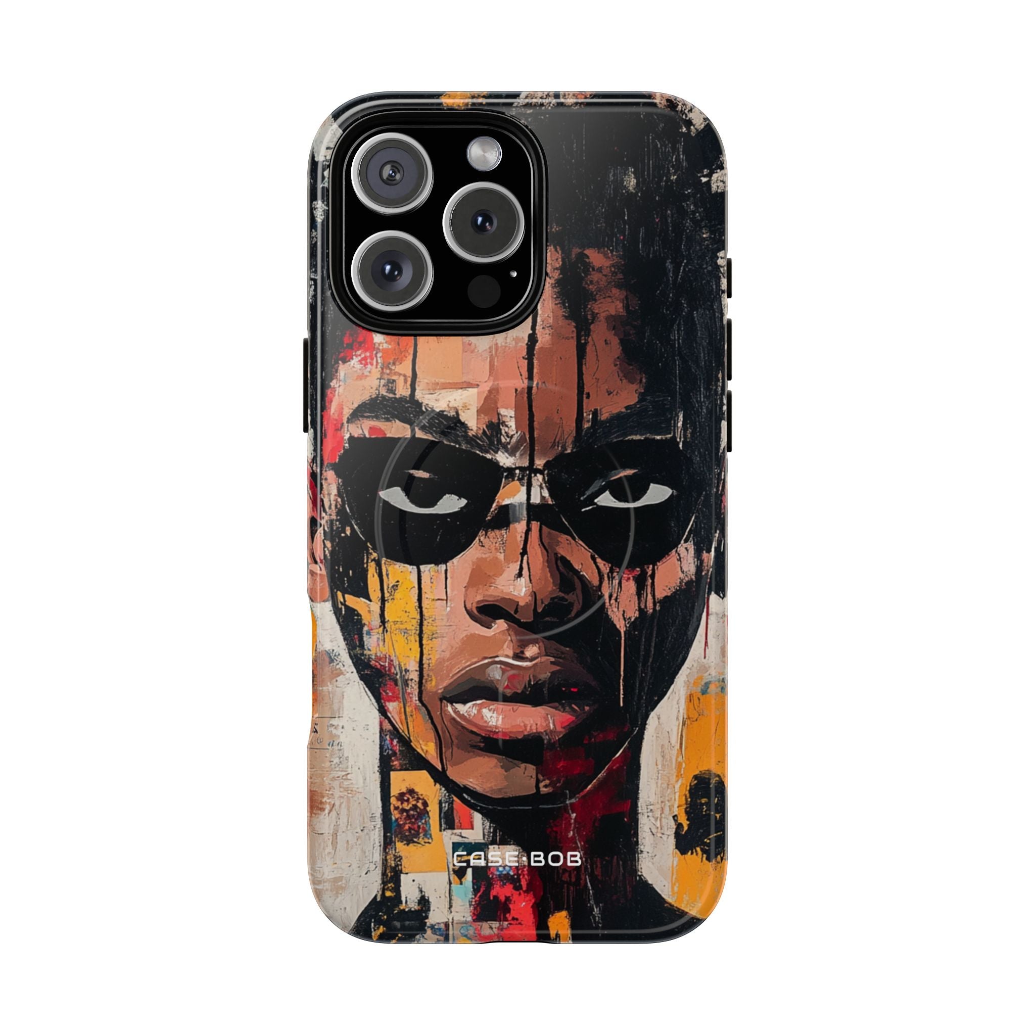 Masked Portrait Drips iPhone 16 Pro Max Case - Tough+