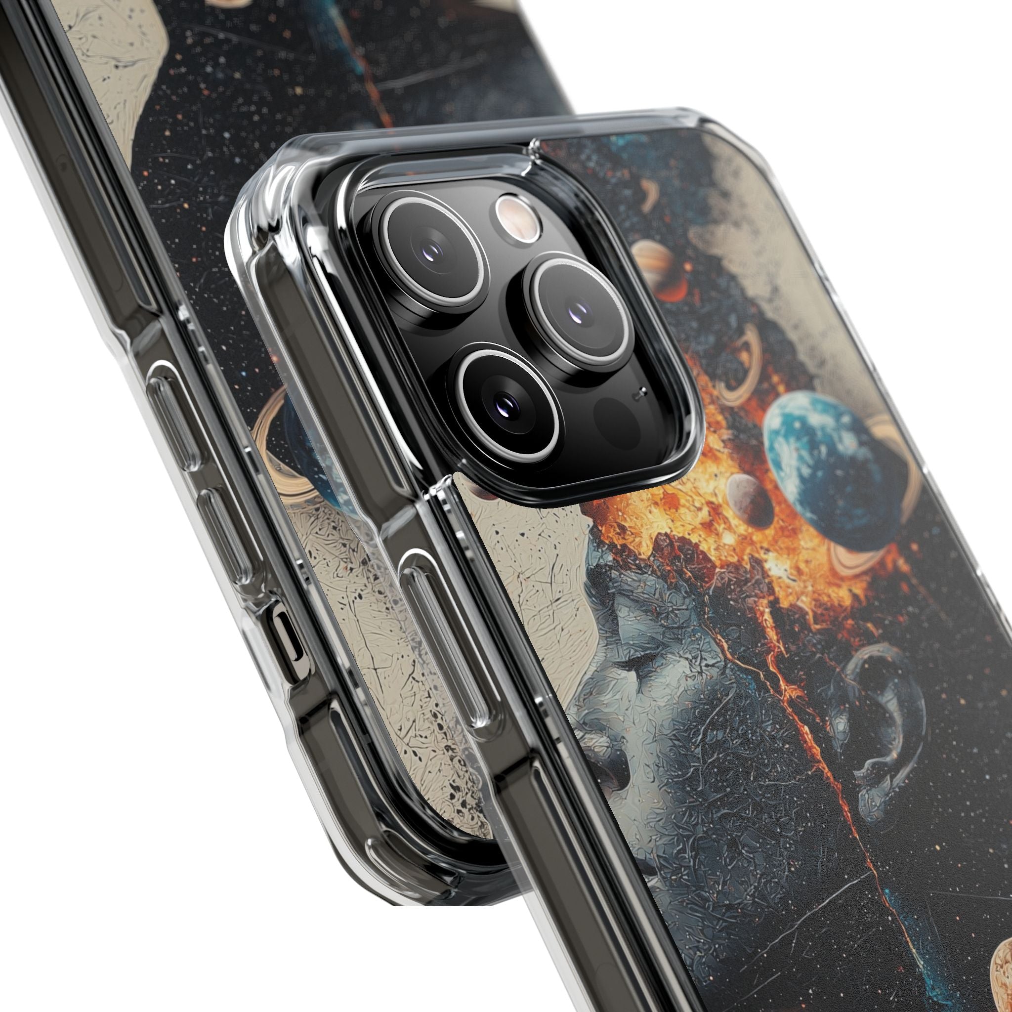Cosmic Mind Erupts iPhone Case - Impact