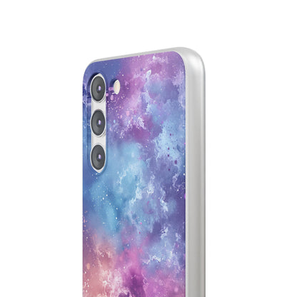 Cosmic Nebula Swirls - Flexi Samsung S23 Phone Case