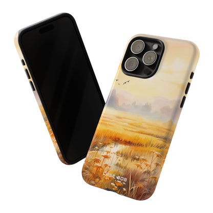 Glowing Sunrise iPhone 15 Pro Max Case - Tough