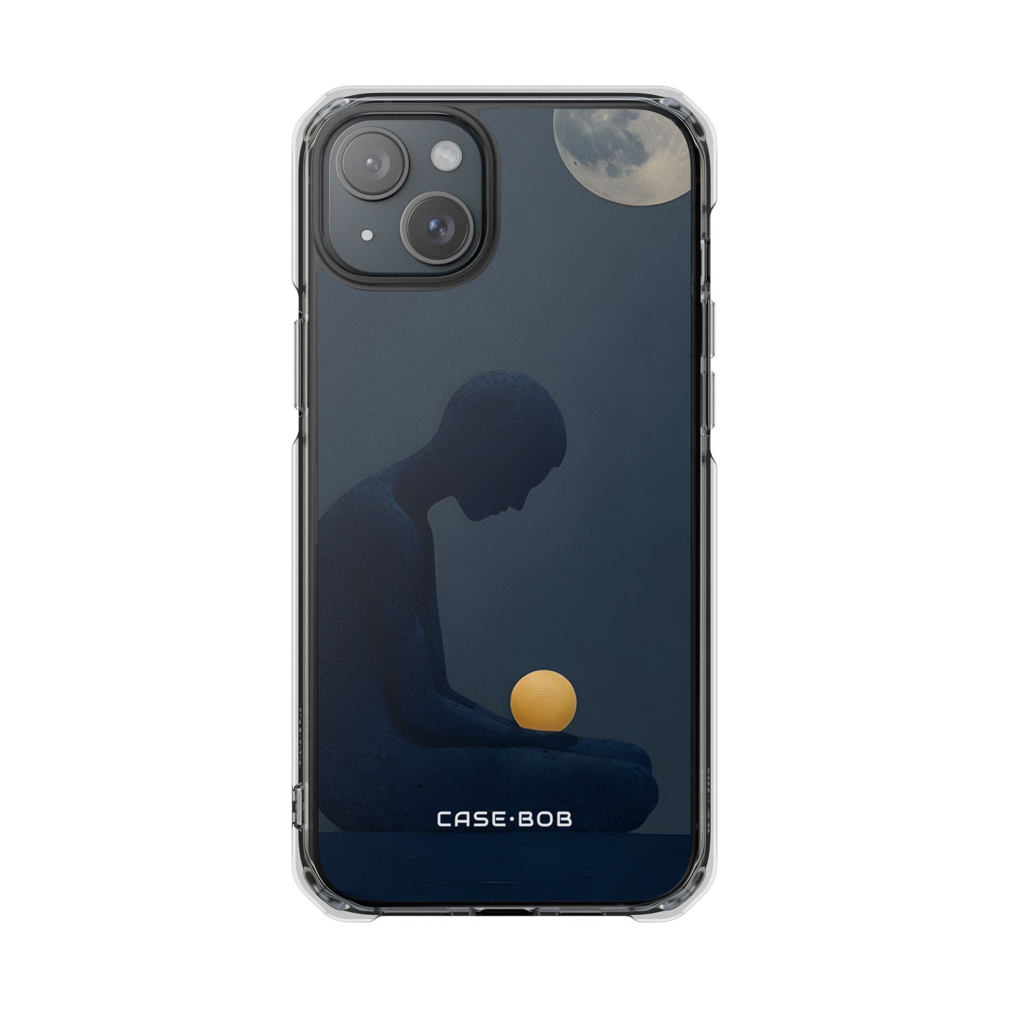 Moonlit Contemplation iPhone 15 Plus Case - Impact