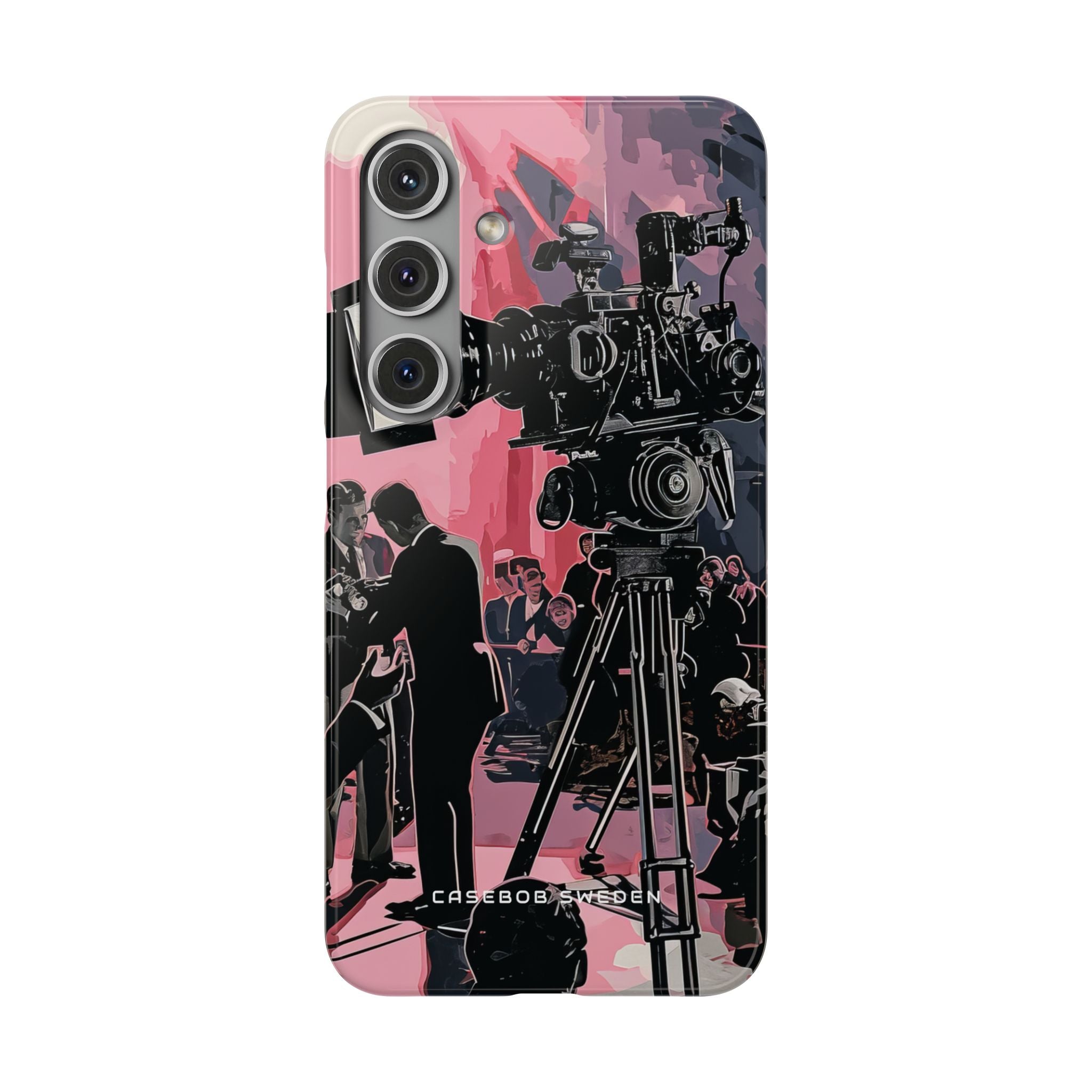 Retro Cinematic Spotlight Samsung S24 - Slim Phone Case