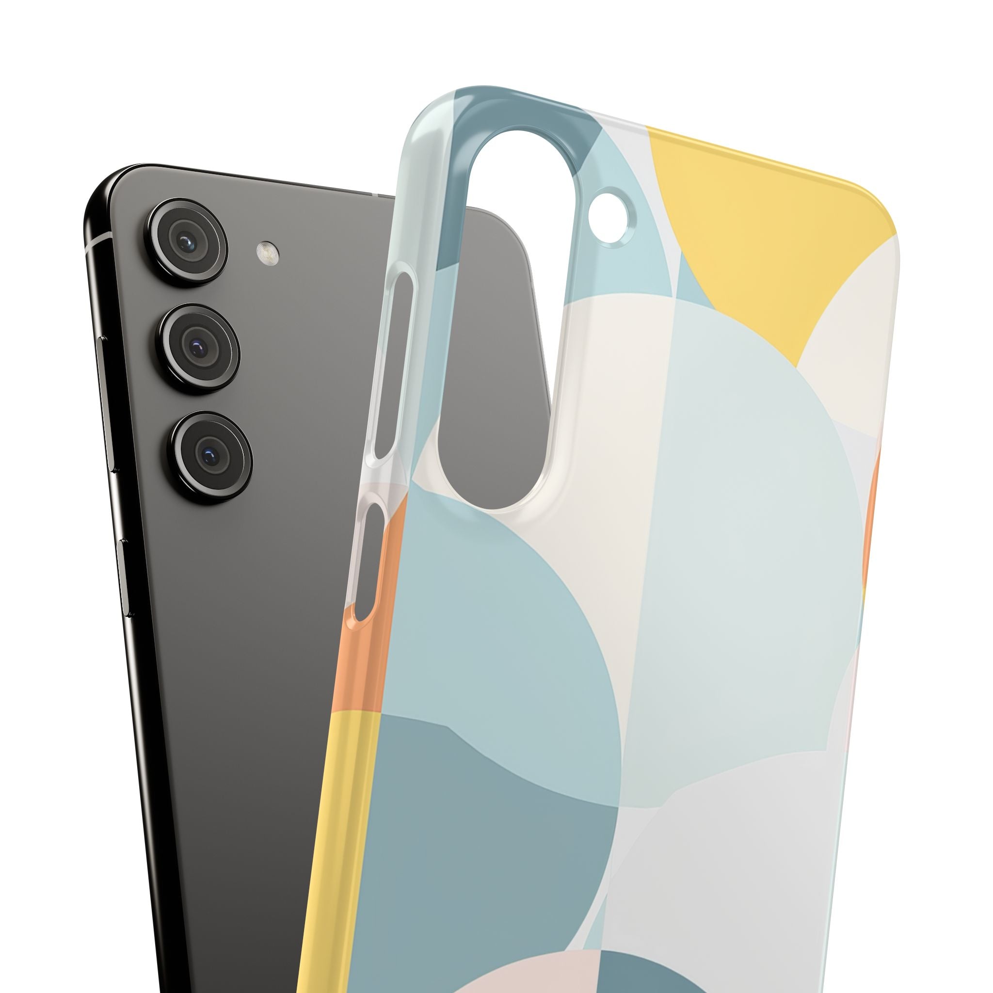 Abstract Geometric Calm - Slim Samsung S23 Phone Case