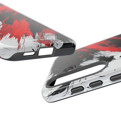 Yelling Profile Burst Samsung S25 Case - Tough