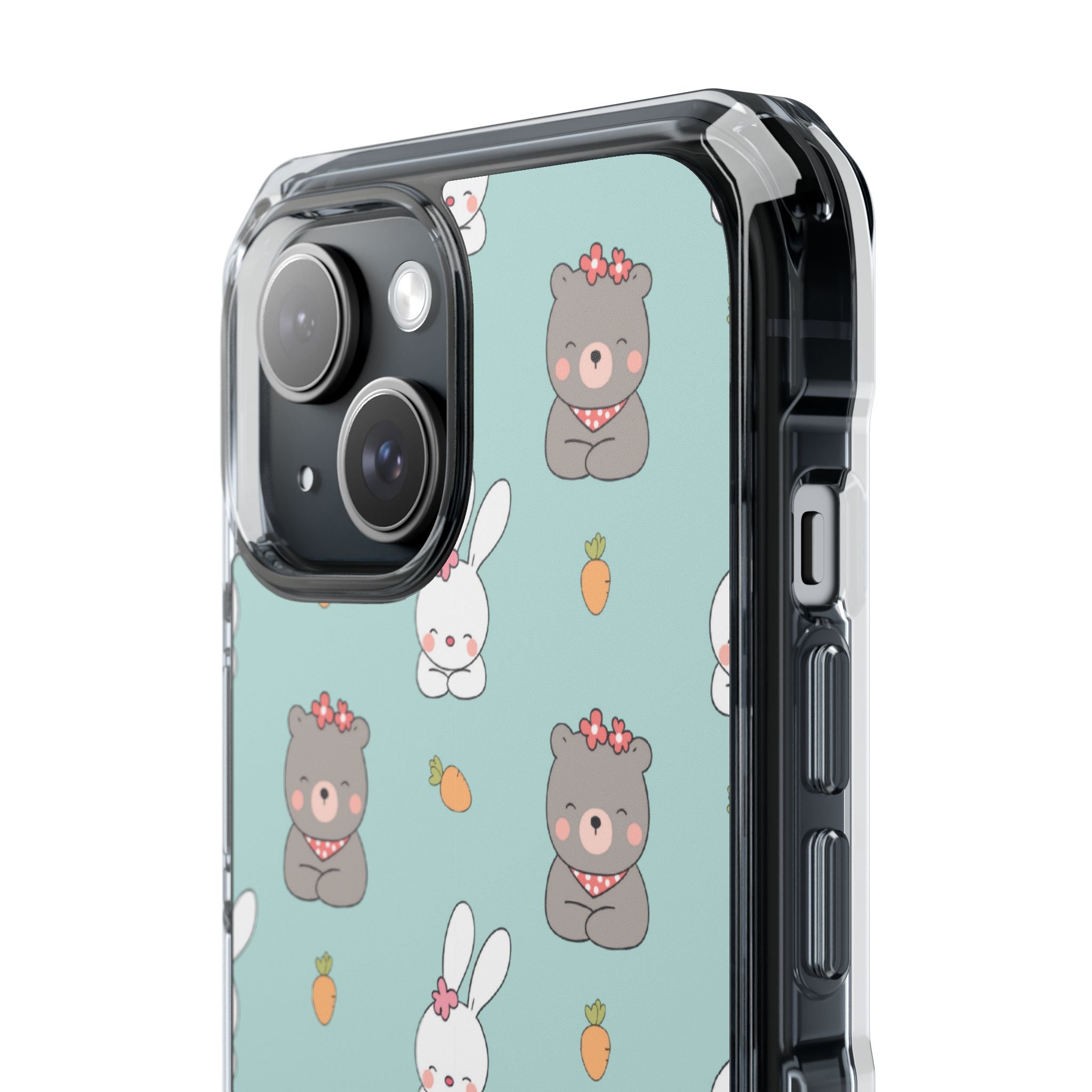 Bunnies Gather Carrots iPhone Case - Impact