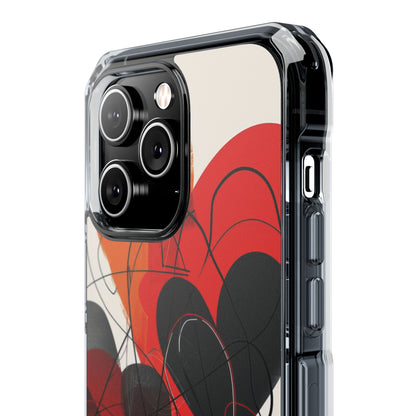 Fiery Hearts - Phone Case for iPhone