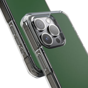 Hunter Green | Phone Case for iPhone (Clear Impact Case - Magnetic)