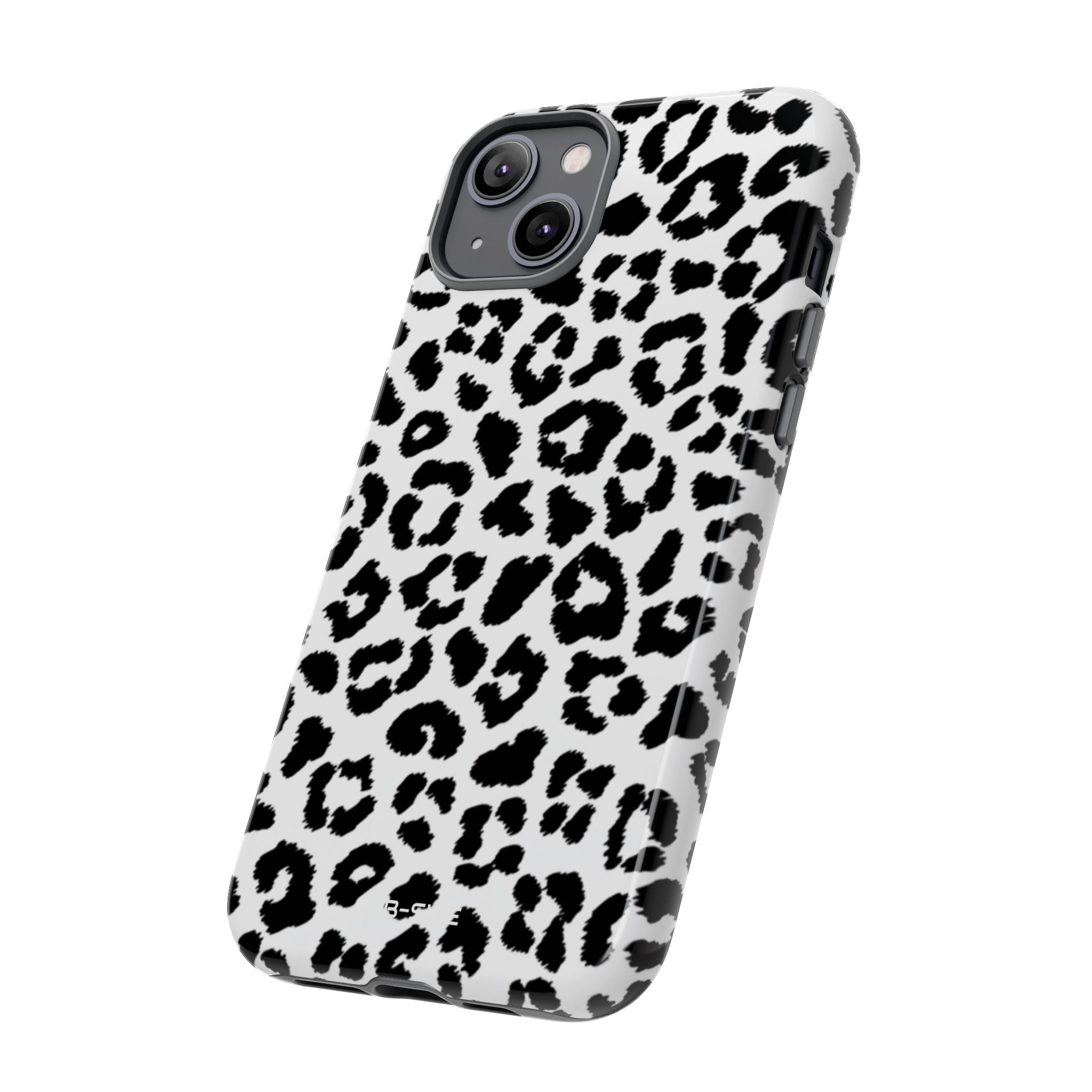 Monochrome Leopard Essence - iPhone Case
