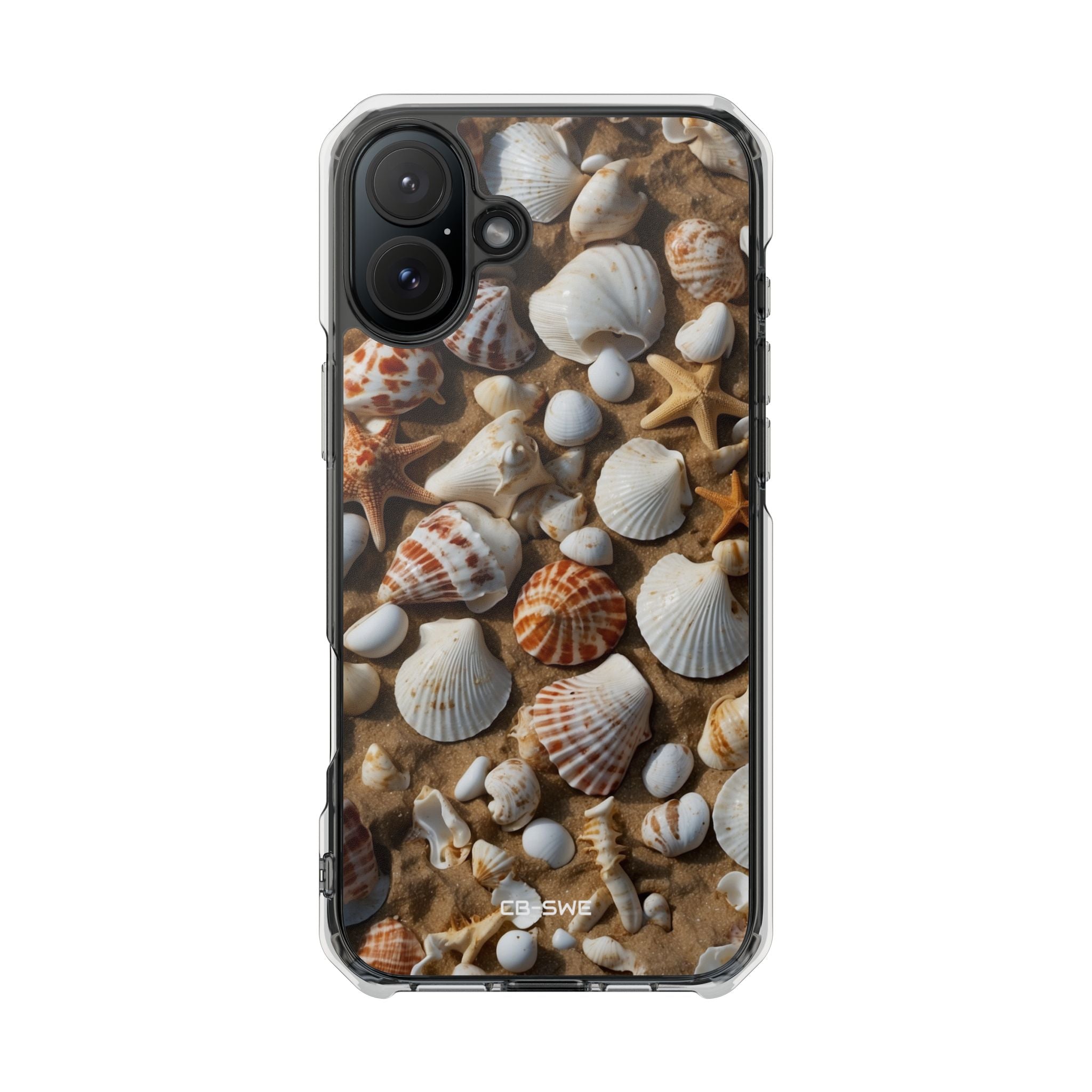 Seashells Embrace Shore iPhone Case - Impact