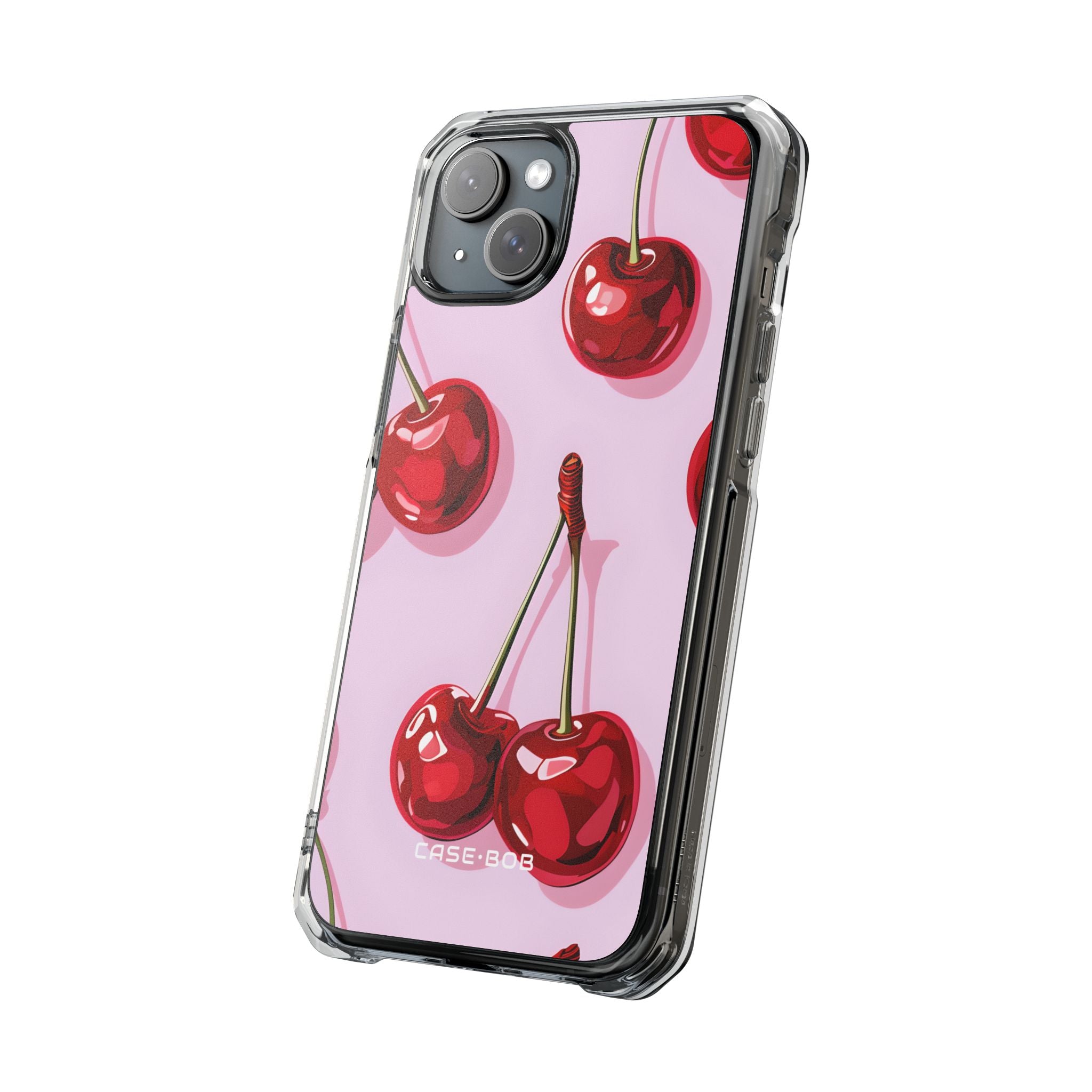 Glossy Cherry Burst iPhone 15 Plus Case - Impact