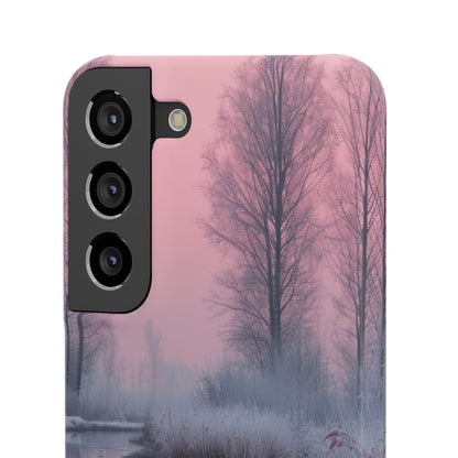 Pink Serenity Case - Slim Samsung S22 Phone Case