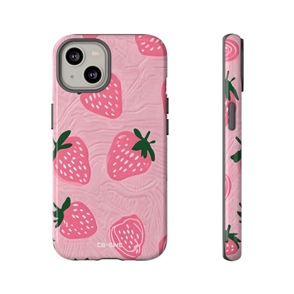 Summer Strawberry Delight - iPhone Case