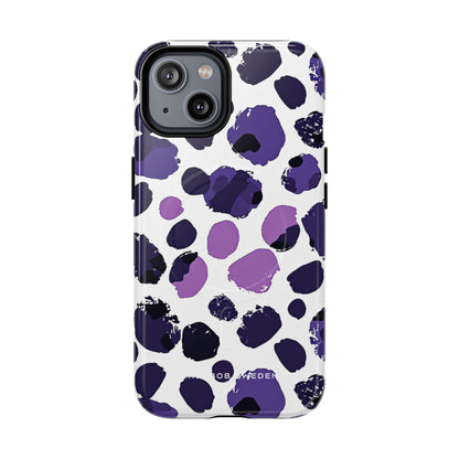 Purple Inkblots iPhone 14 | Tough+ Phone Case