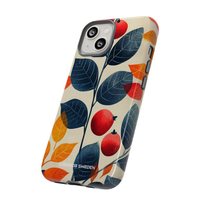 Autumn Nature Pattern - Tough iPhone 14 Phone Case