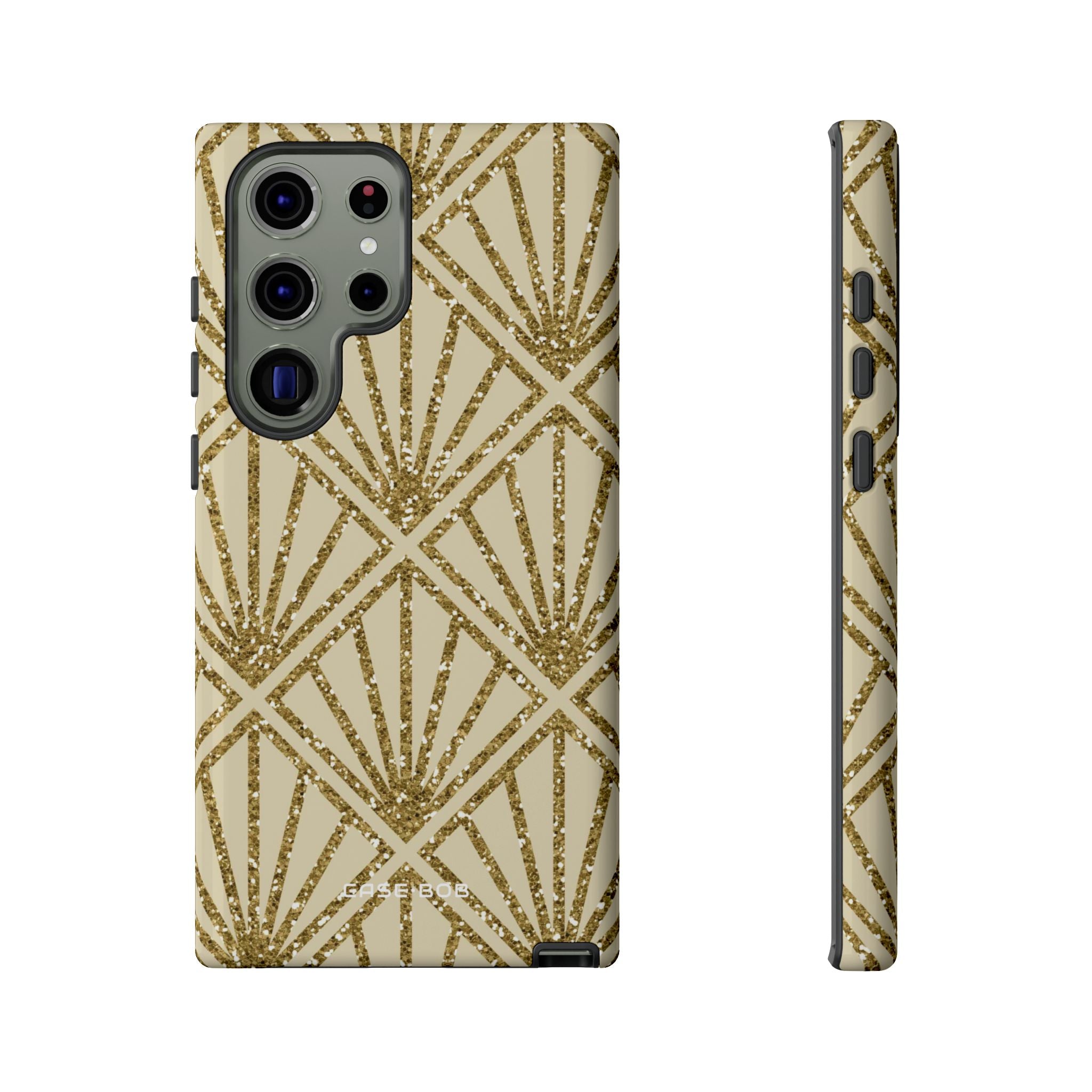 Gold Diamond Radiance Samsung S23 Ultra Case - Tough