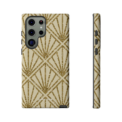 Gold Diamond Radiance Samsung S23 Ultra Case - Tough