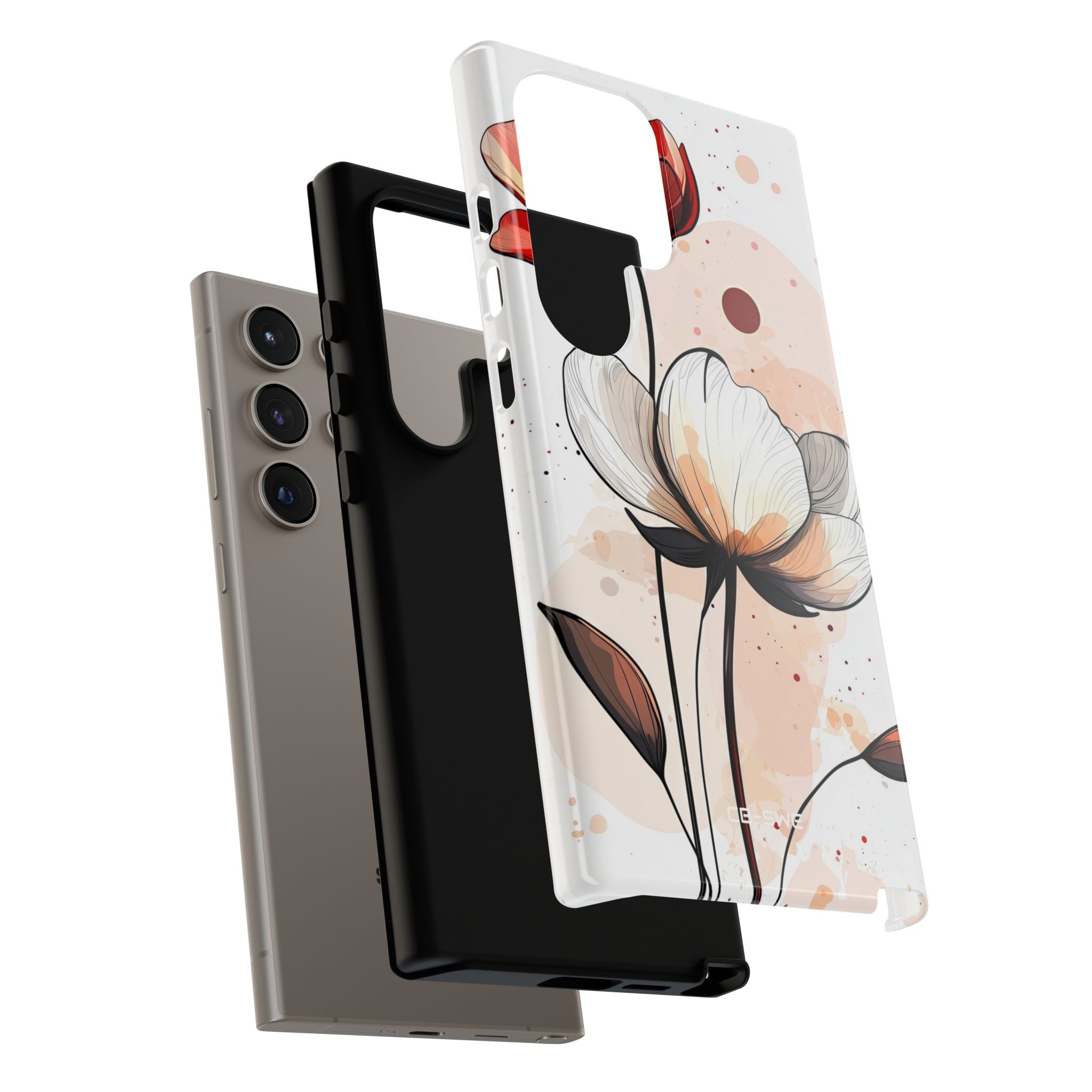 Vibrant Floral Elegance - Samsung Case