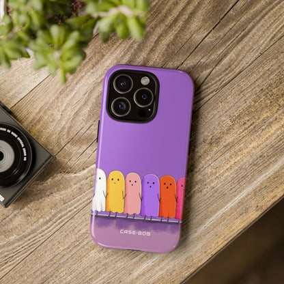 Colorful Ghosts iPhone 16 Pro Case - Tough