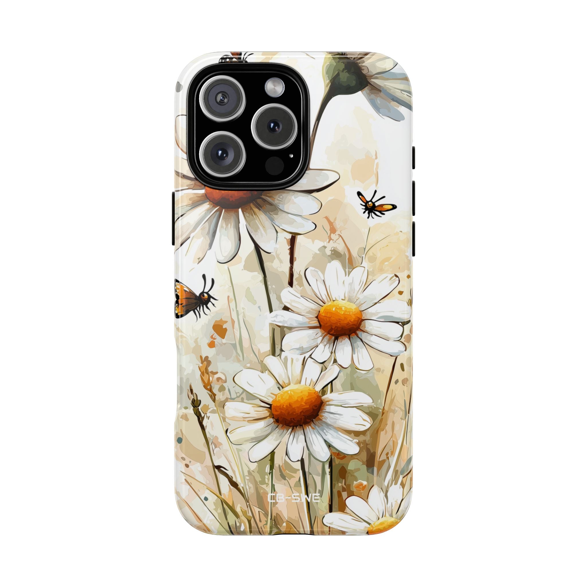 Daisies Dance Light - iPhone Case