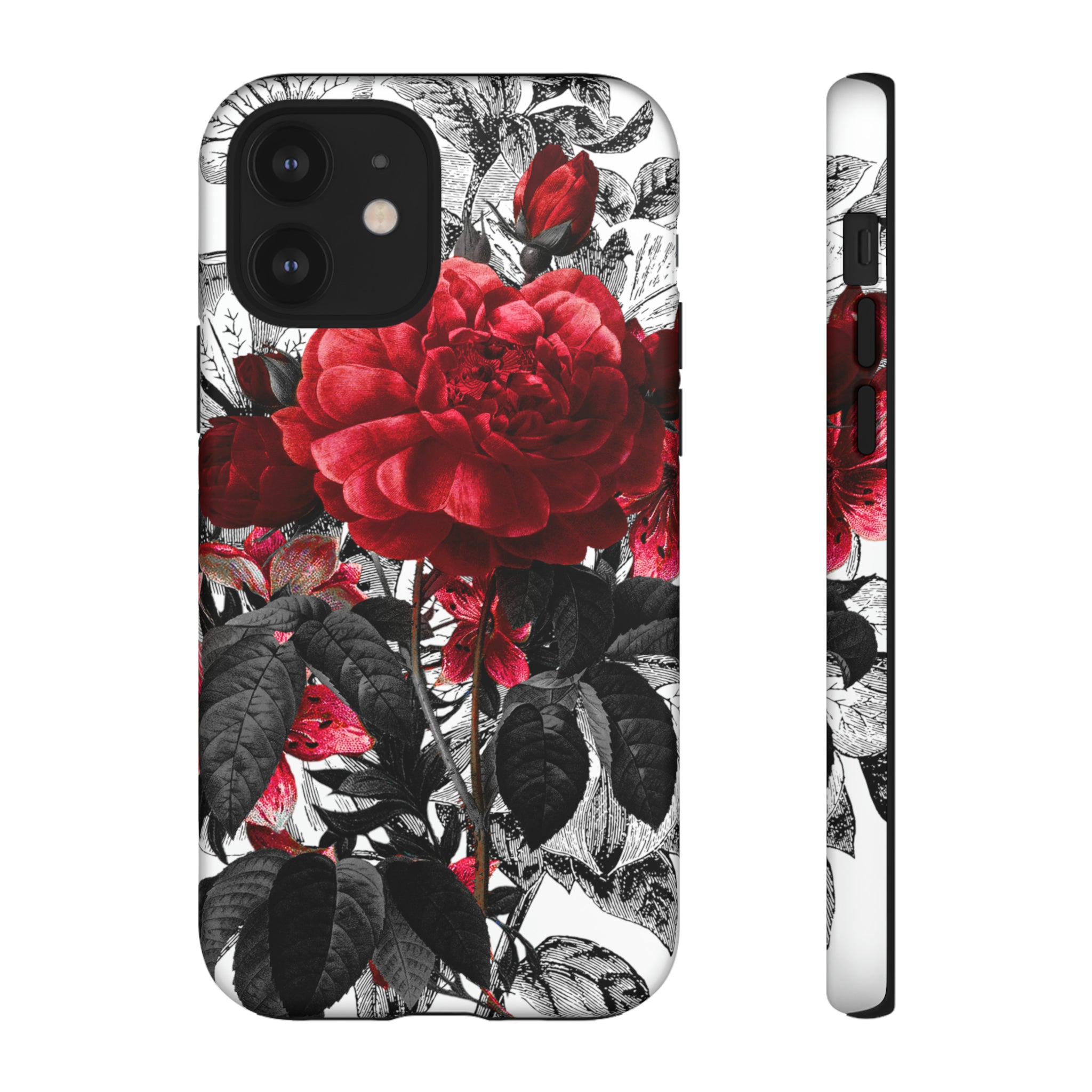 Grunicked Gothic Flower - Protective Phone Case