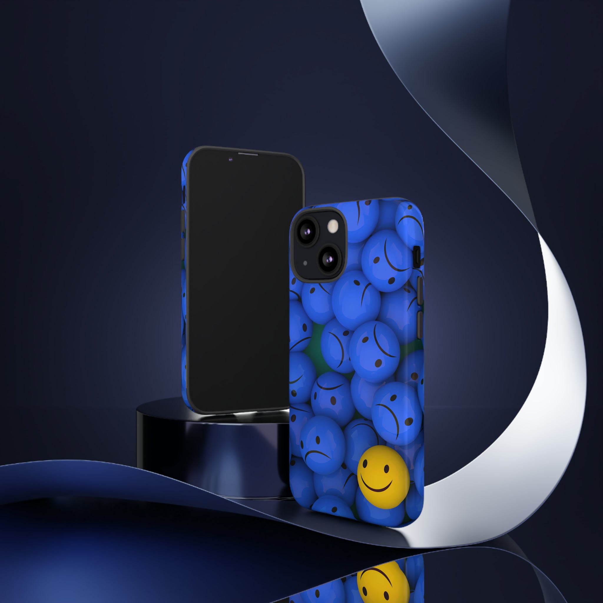 One Smiling Face - Protective Phone Case