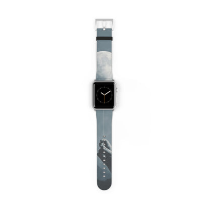 Moon Balloon Blue - Watch Band