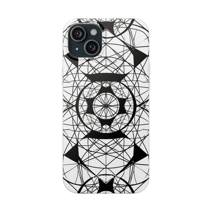 Geometric Hypnosis | Flexible Phone Case for iPhone