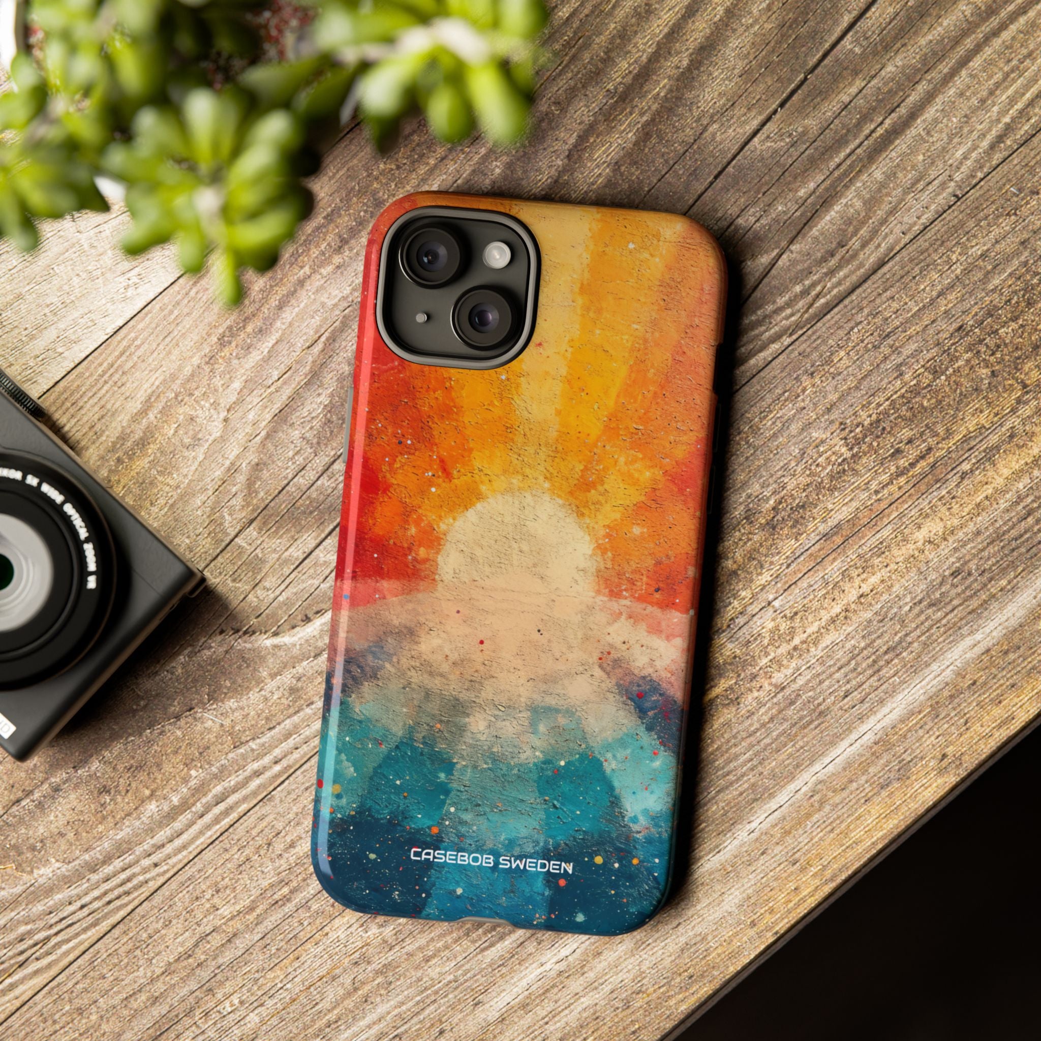 Sunburst Energy - Tough iPhone 15 Phone Case