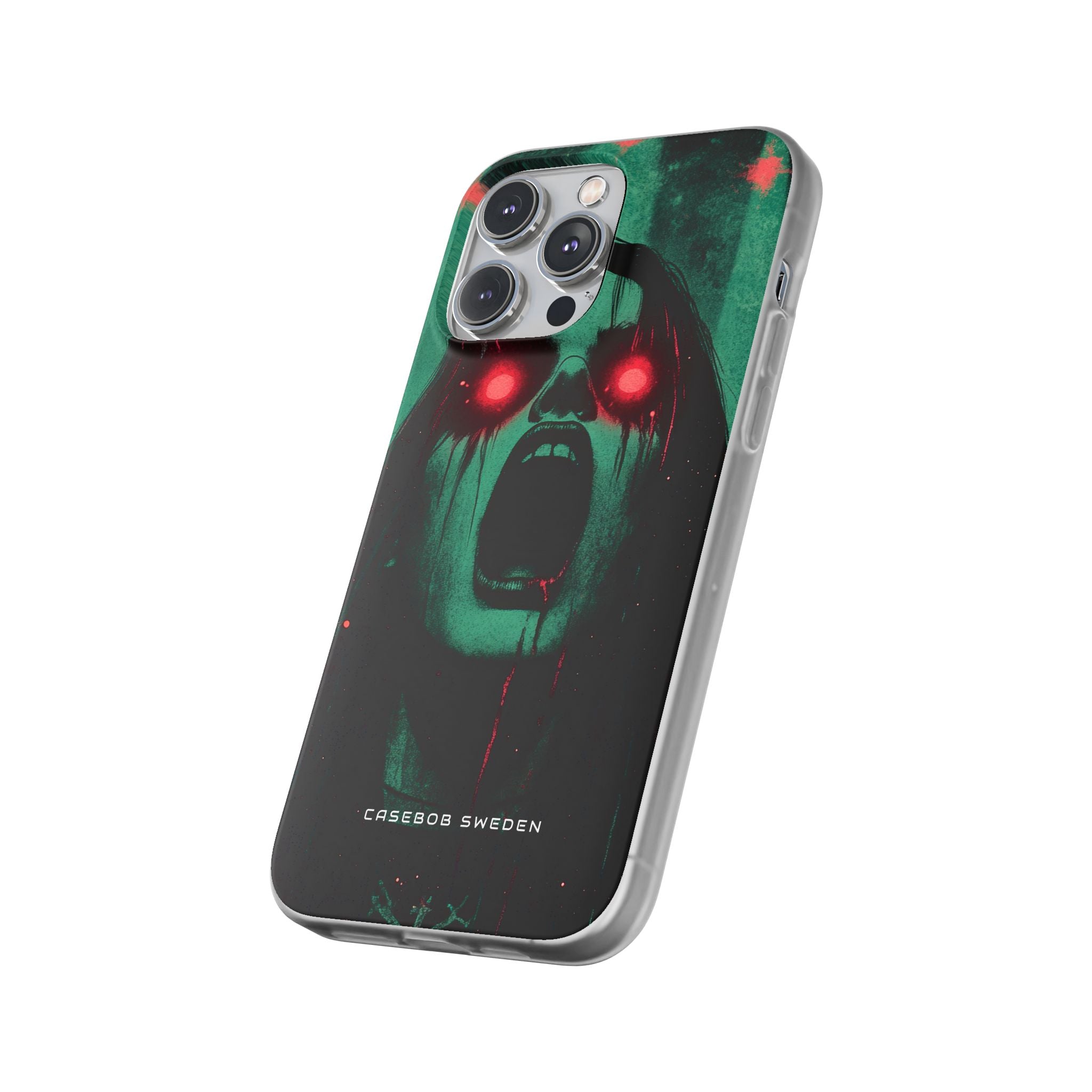 Haunting Glow of Gothic Eyes iPhone 14 - Flexi Phone Case