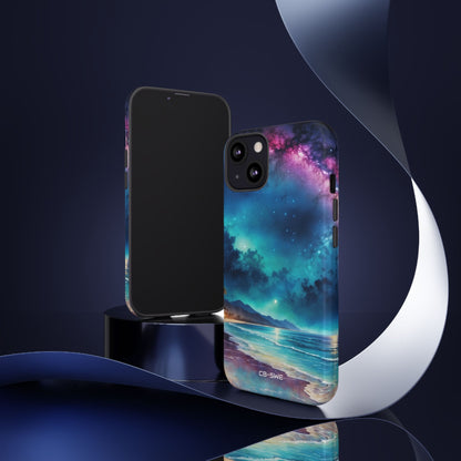 Waves Embrace Stars - iPhone Case