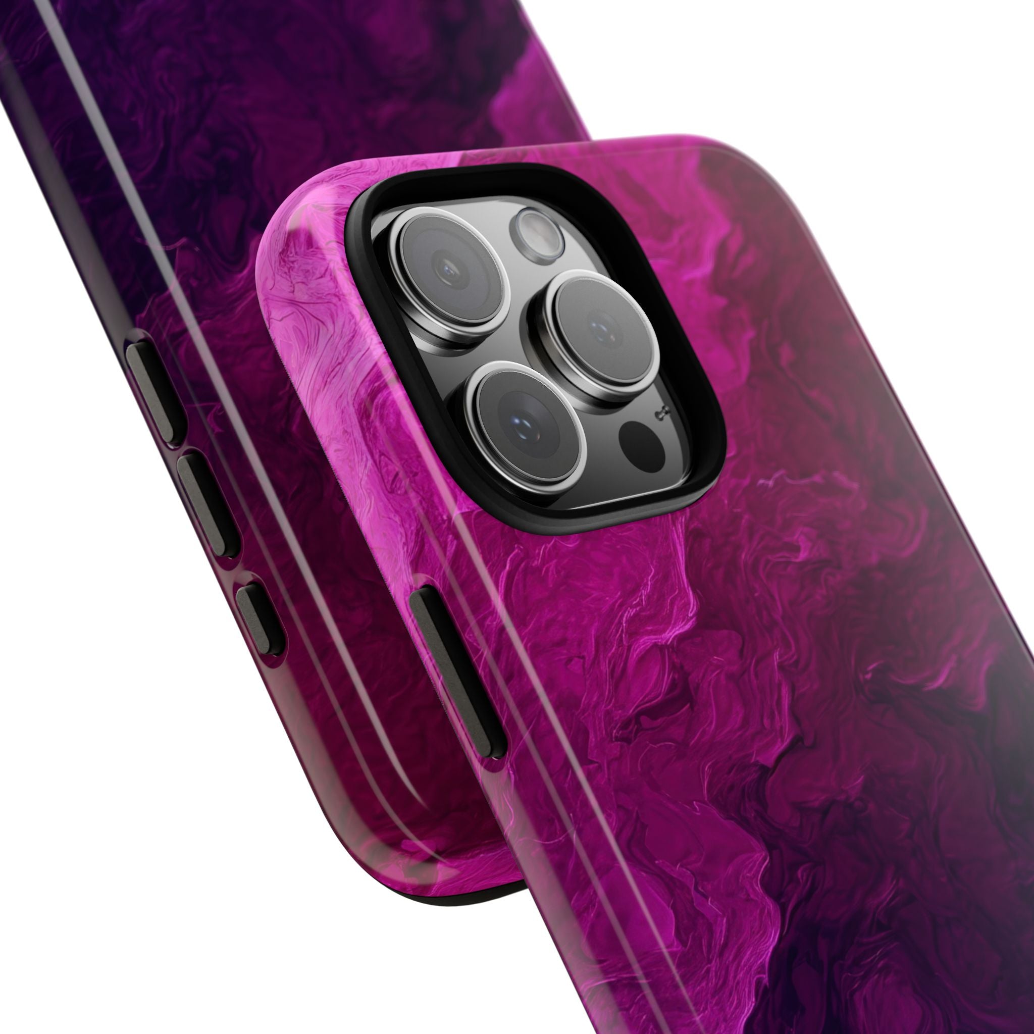 Violet Swirl iPhone 16 Pro Max Case - Tough