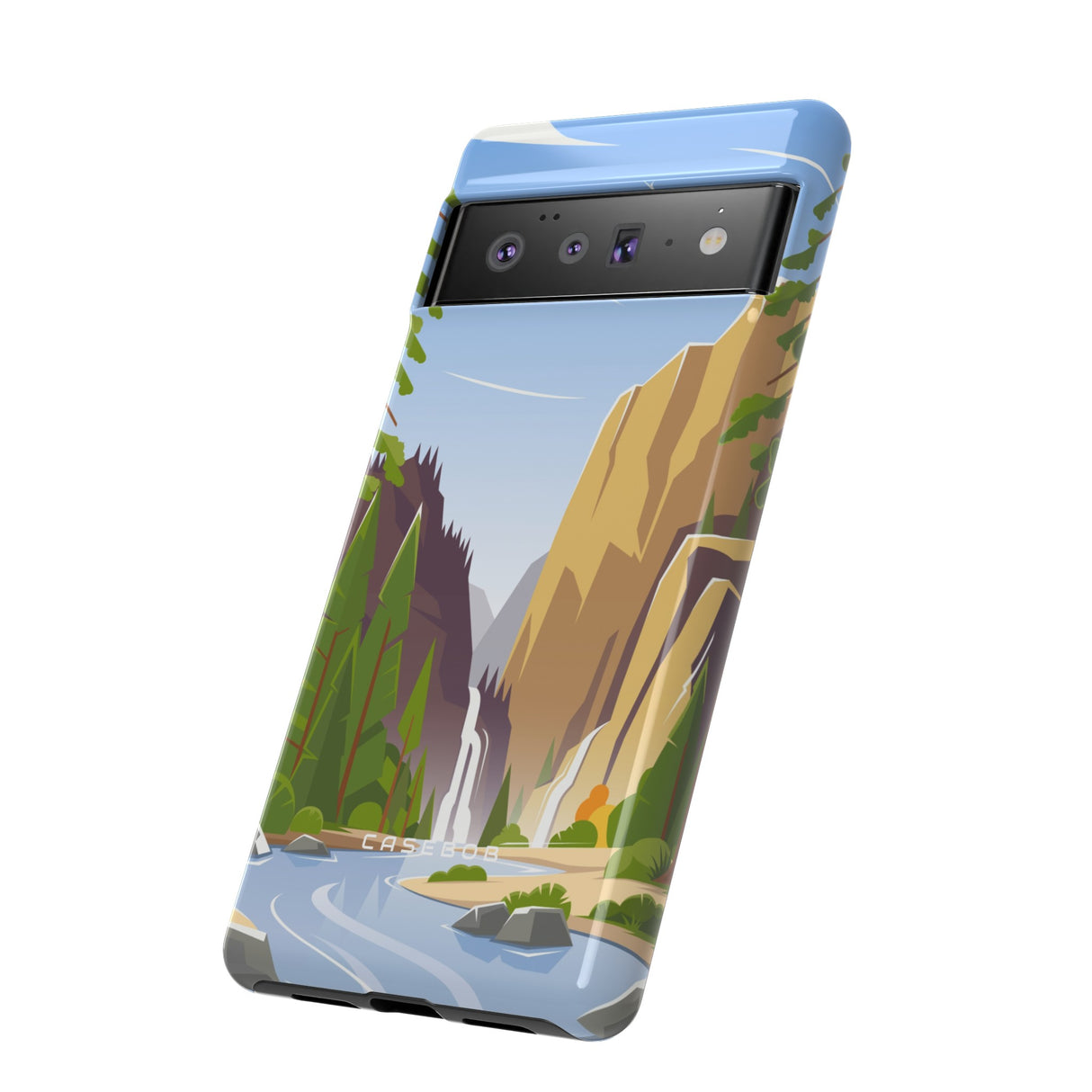 Waterfall at National Park iPhone Case (Protective)