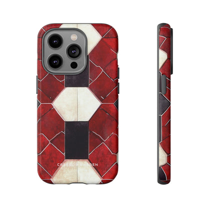 Gothic Hexagon Symmetry iPhone 14 - Tough Phone Case