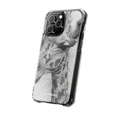 Monochrome Giraffe - Phone Case for iPhone