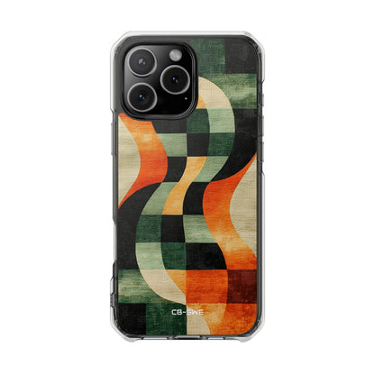 Curves Embrace Rhythm iPhone Case - Impact