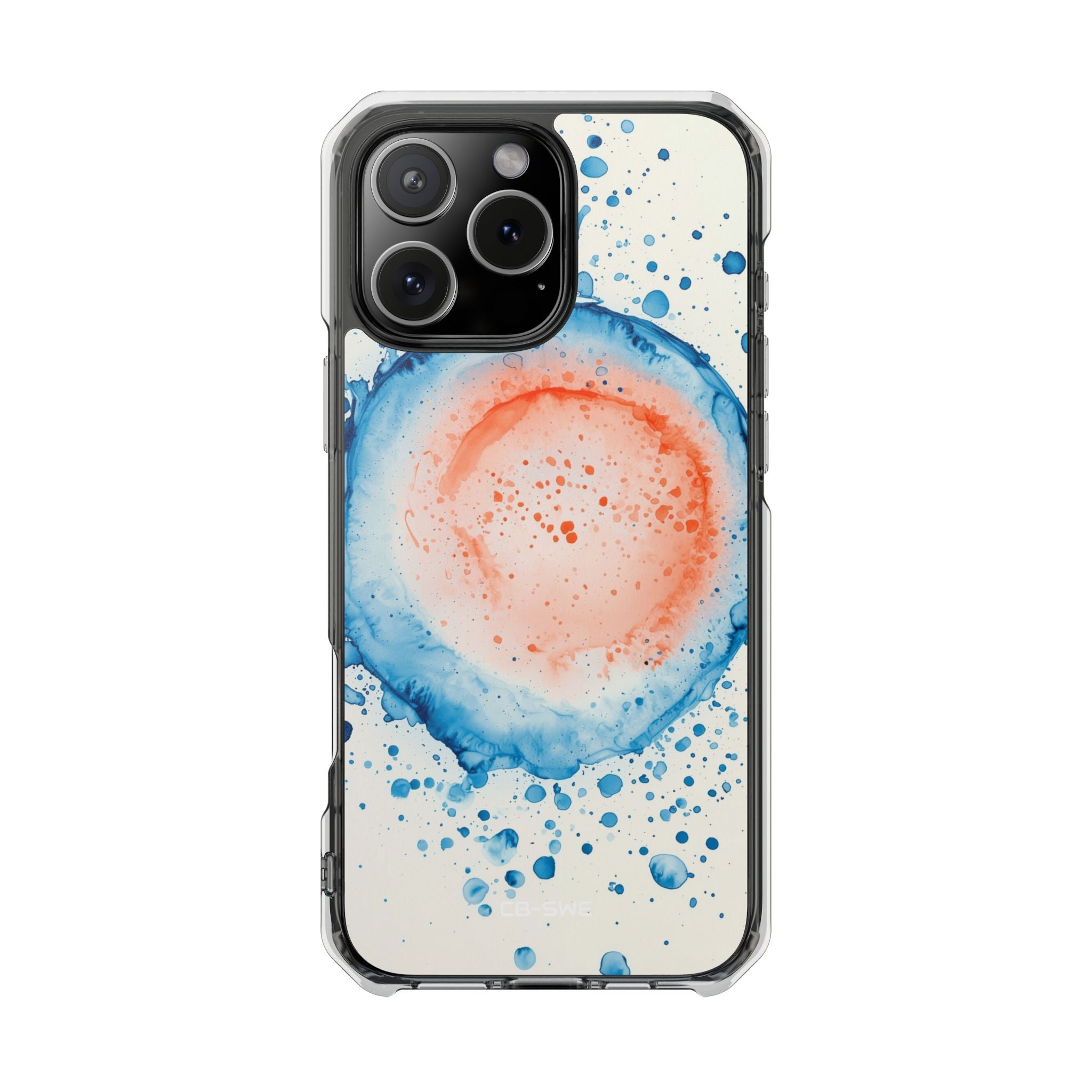 Vibrant Waves Dance iPhone Case - Impact