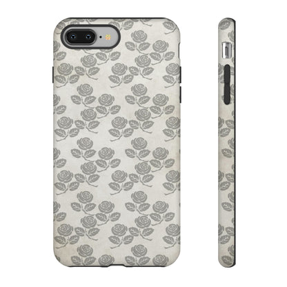 Roseniara Gothic Flower - Protective Phone Case