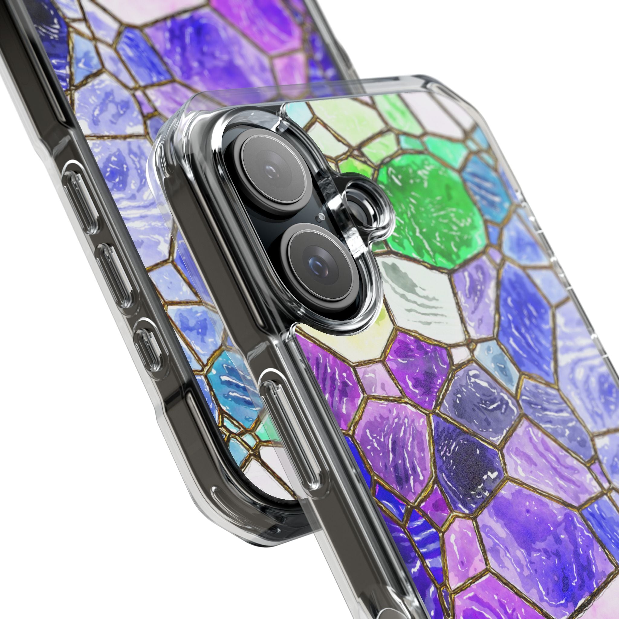 Colorful Glass Mosaic iPhone Case - Impact