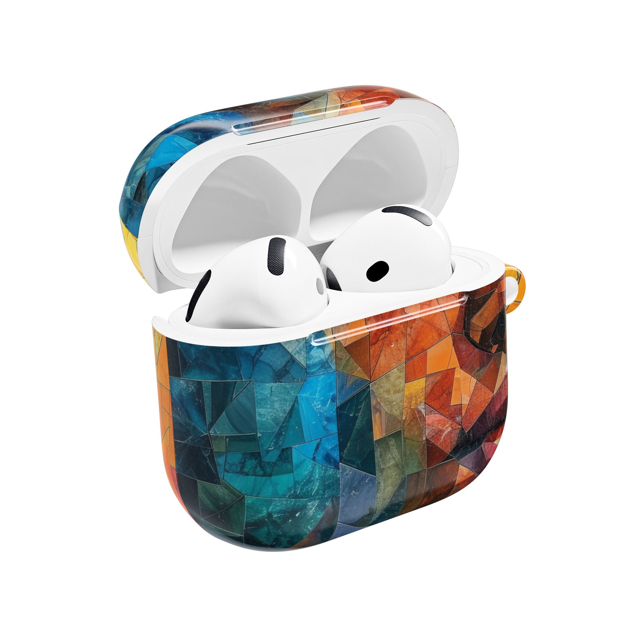 Mosaic Gaze Blue - AirPods Case