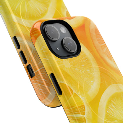 Citrus Splash Burst iPhone 15 - Tough+