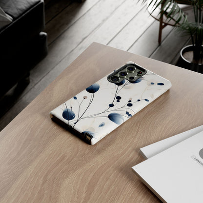 Floral Harmony Blue - Samsung Case