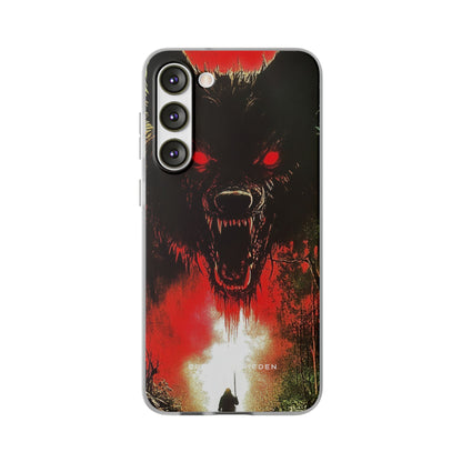 Bloodmoon Wolf's Lament Samsung S23 - Flexi Phone Case