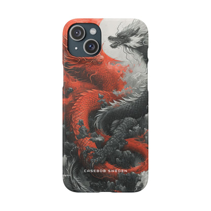 Zen Dragon Harmony iPhone 15 - Slim Phone Case