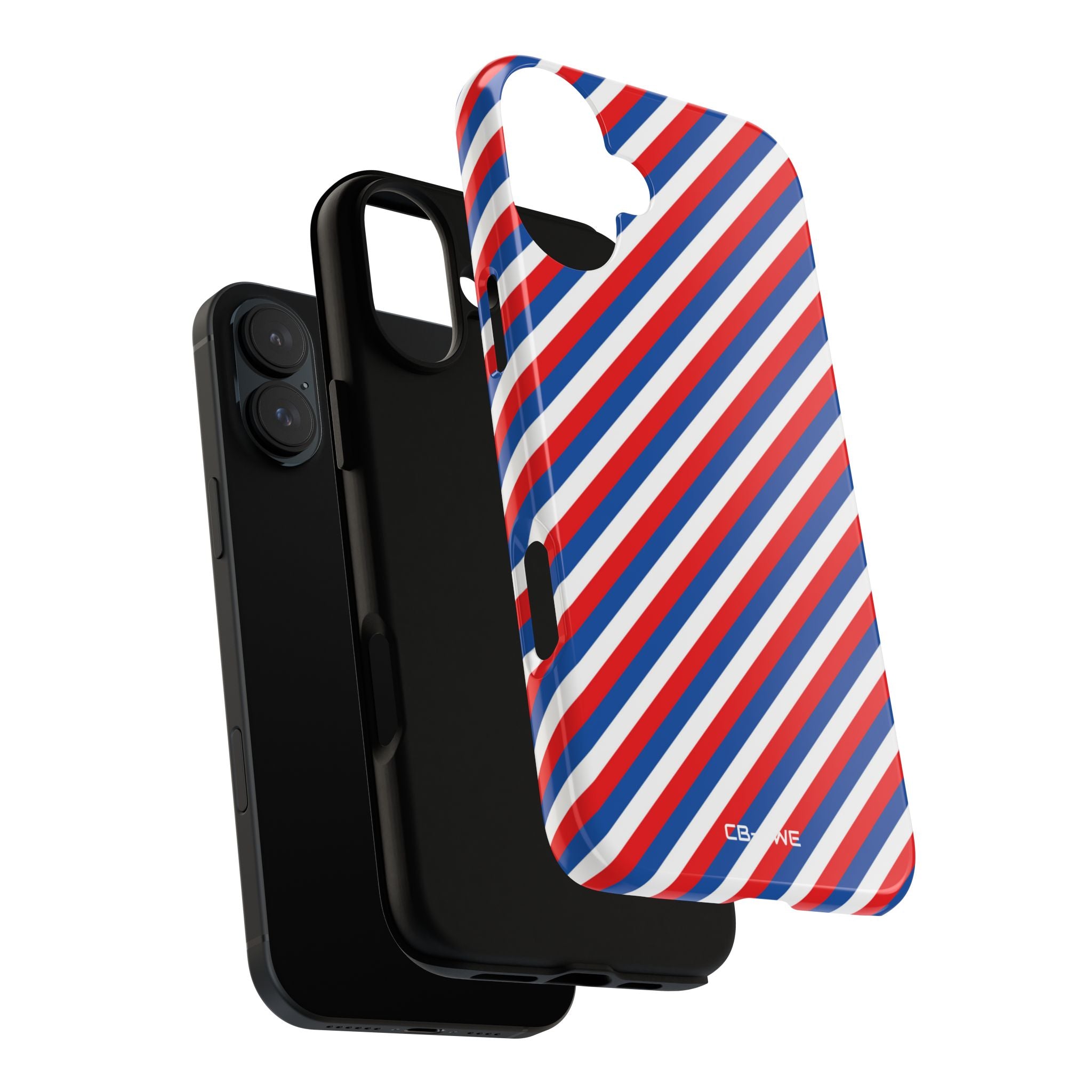 Striped Freedom Wave - iPhone Case