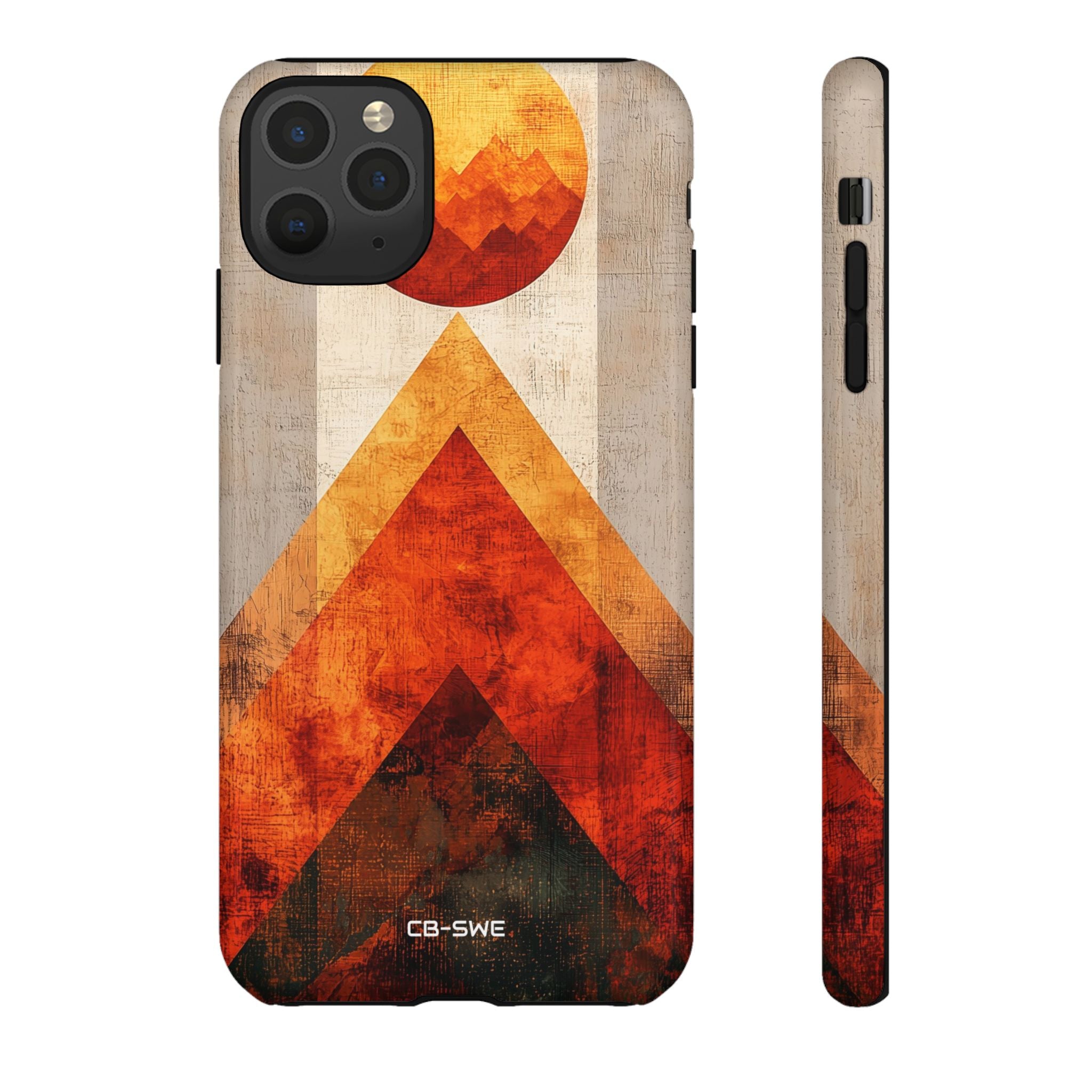 Sun Embraces Mountains - iPhone Case