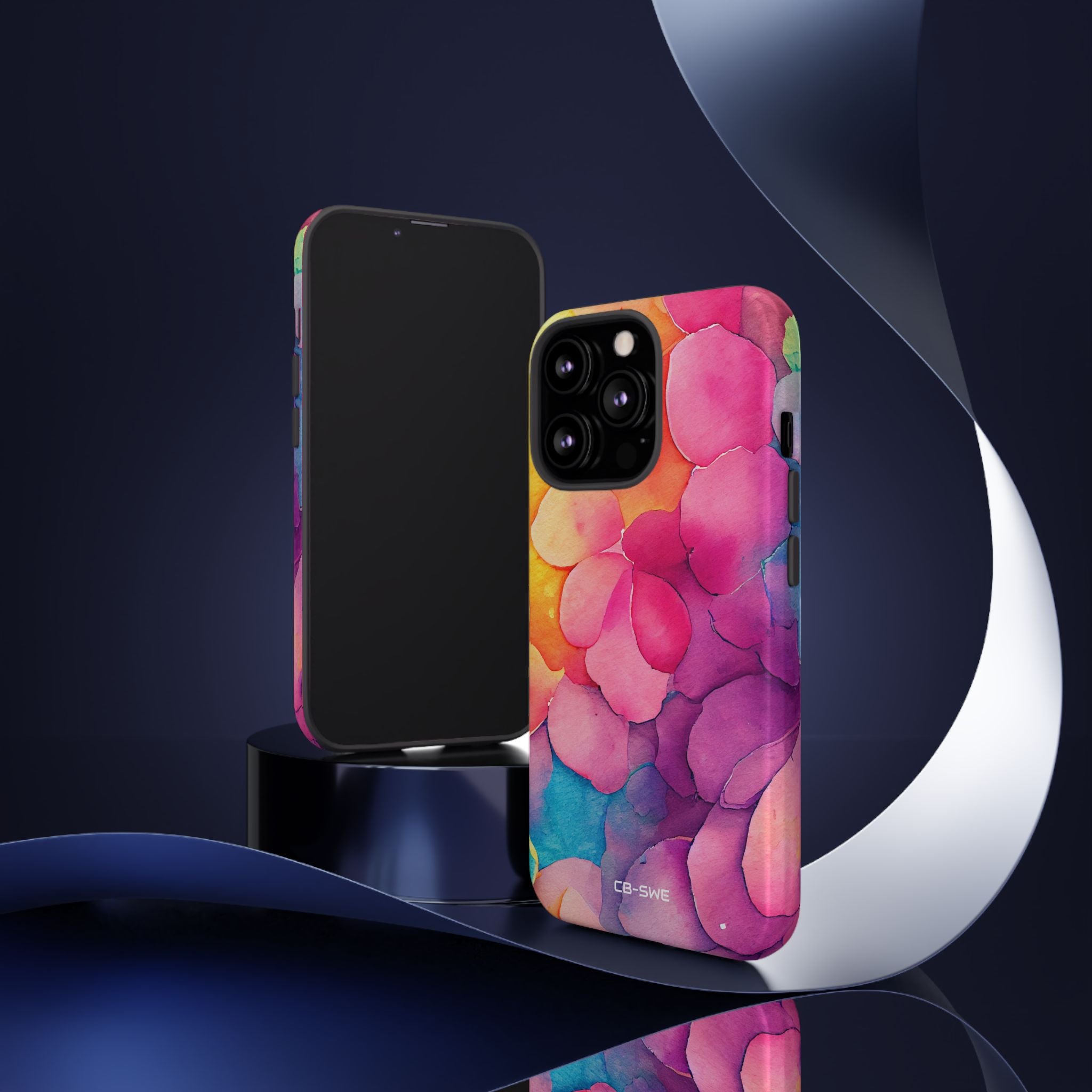 Vibrant Petal Fusion - iPhone Case