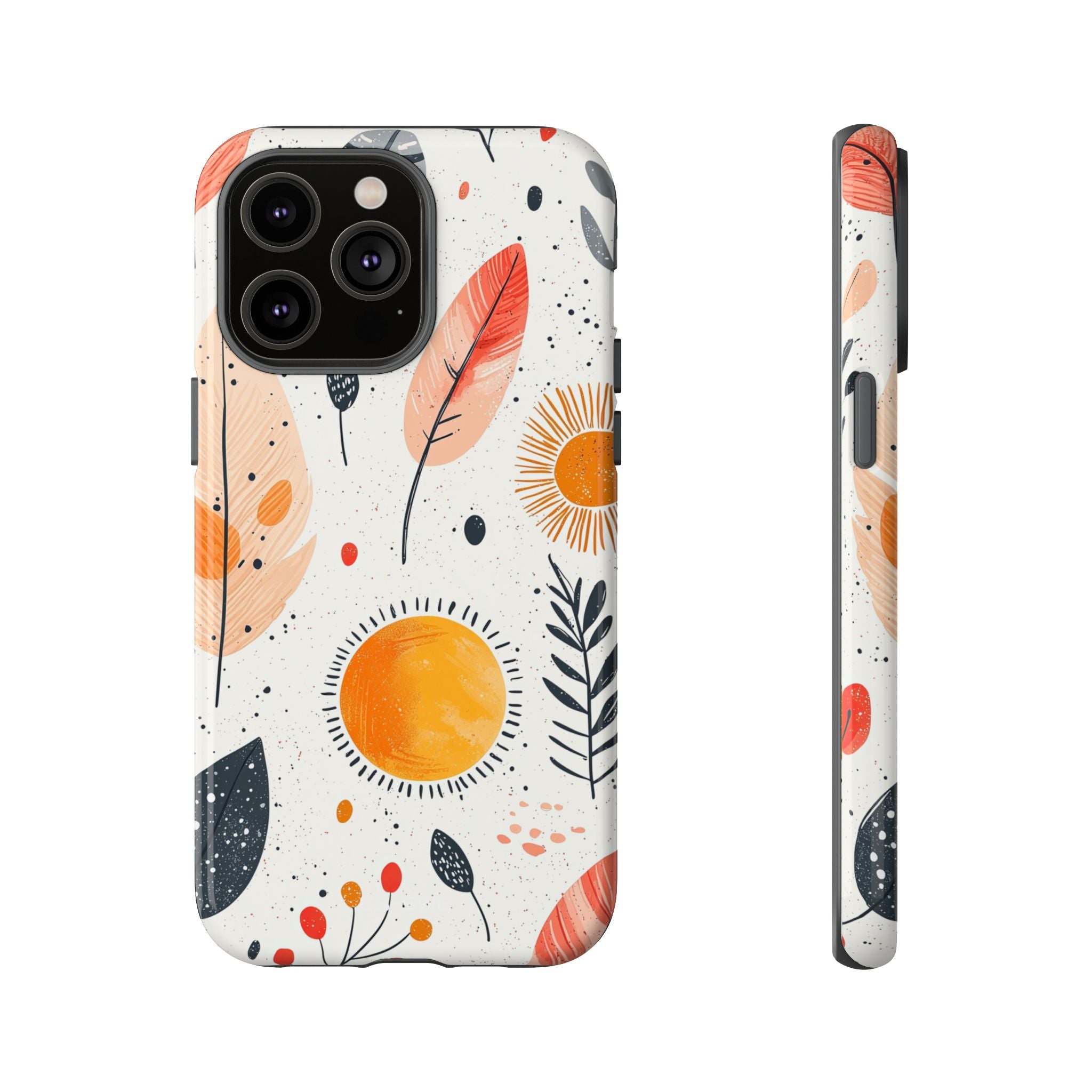 Sunlight Kisses Leaves - iPhone Case