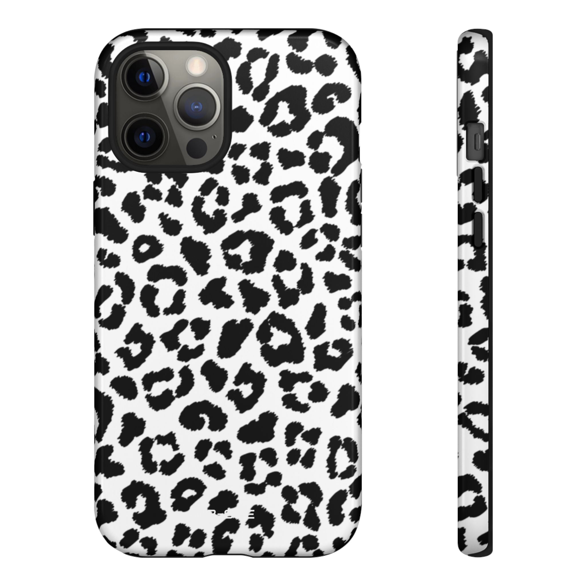 Monochrome Leopard Essence - iPhone Case