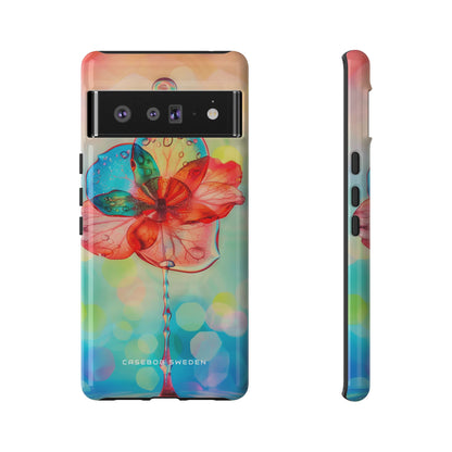 Ethereal Glass Flower Google Pixel 6 - Tough Phone Case